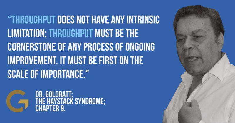 GoldrattConsult's tweet photo. In his honour. 

Dr. Eli Goldratt
Quote 43

#goldratt #theoryofconstraints #management https://t.co/TW8Ax0xdY6