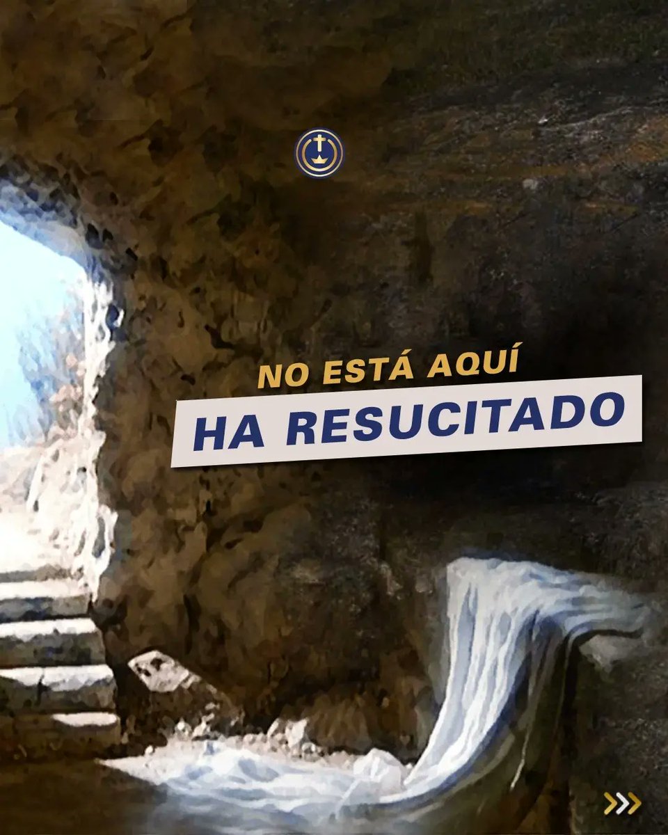 GlobalMoglie's tweet photo. “No está aquí, pues ha resucitado, como dijo. Venid, ved el lugar donde fue puesto el Señor”. 📖Mateo 28:6 🙌

¡EL VIVE HOY! Te ama y quiere entrar a tu corazón. Permítele ser el dueño de tu vida.

@globalmoglie 
#DomingoSanto #DomingoDeResurreccion https://t.co/vvW1SkeRB4