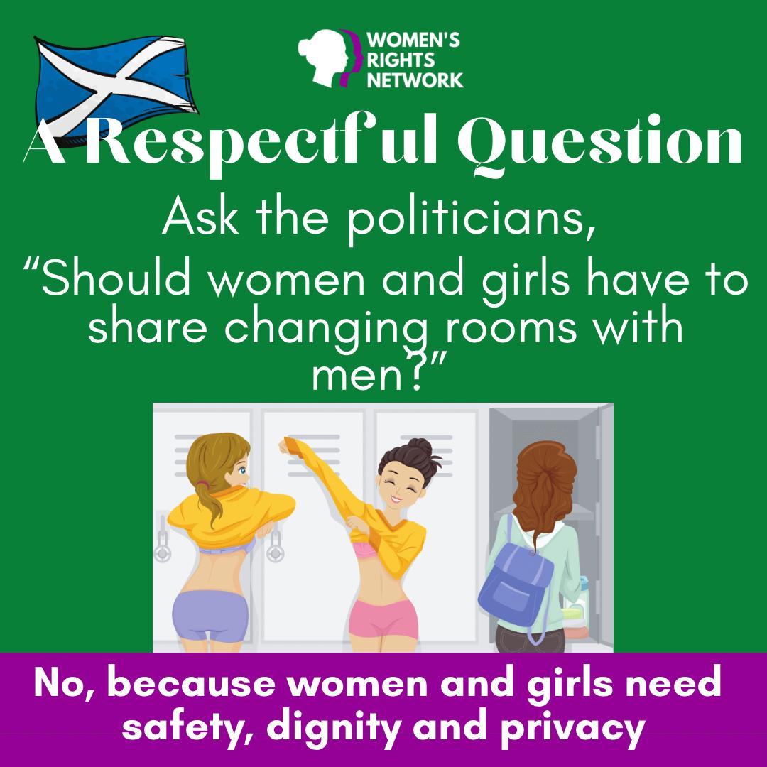 WRNScotland's tweet photo. Yesterday we gave you some #RespectfulQuestions to ask your #LocalElections2022 candidates about single sex spaces These 2 blogs from @WomenUnitingUK
explain why #SexMatters
Blog 1 ๐https://t.co/kLumjQcp7K
Blog 2 ๐ https://t.co/gXZci3dBod
#RespectMySex If You Want My X https://t.co/vCEyYHWbdS