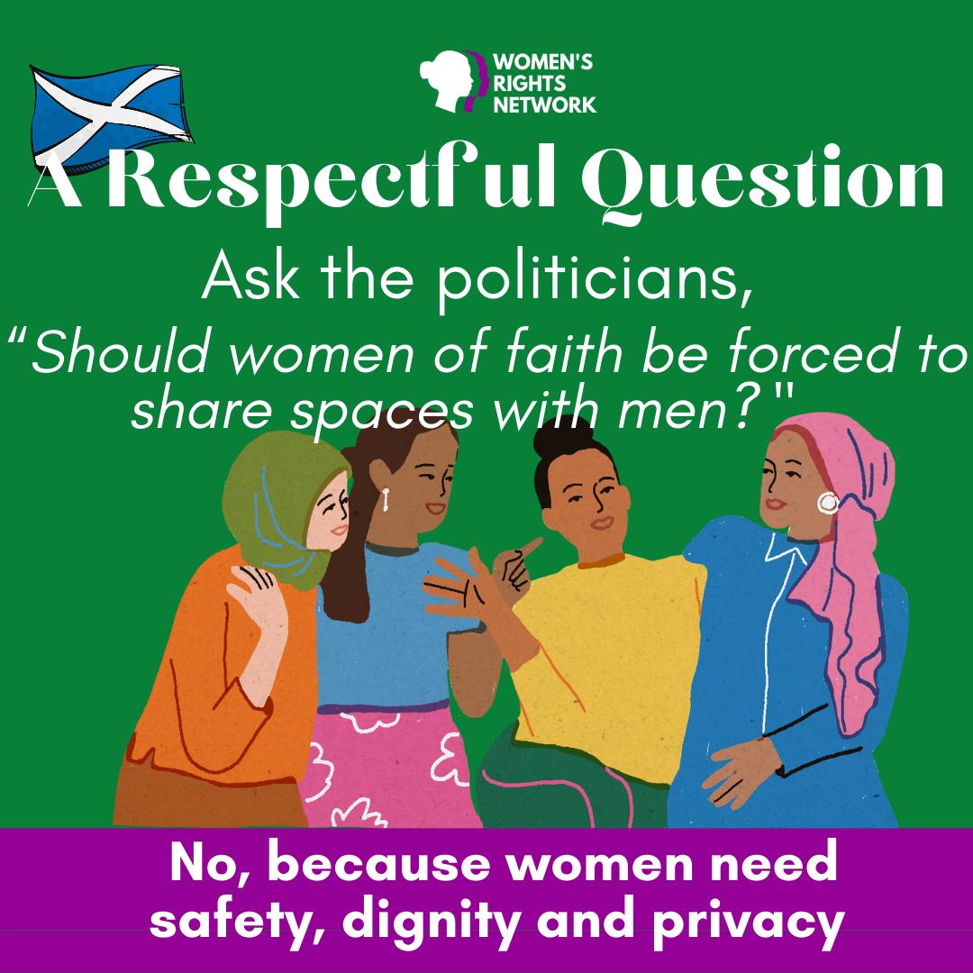WRNScotland's tweet photo. Yesterday we gave you some #RespectfulQuestions to ask your #LocalElections2022 candidates about single sex spaces These 2 blogs from @WomenUnitingUK
explain why #SexMatters
Blog 1 ๐https://t.co/kLumjQcp7K
Blog 2 ๐ https://t.co/gXZci3dBod
#RespectMySex If You Want My X https://t.co/vCEyYHWbdS