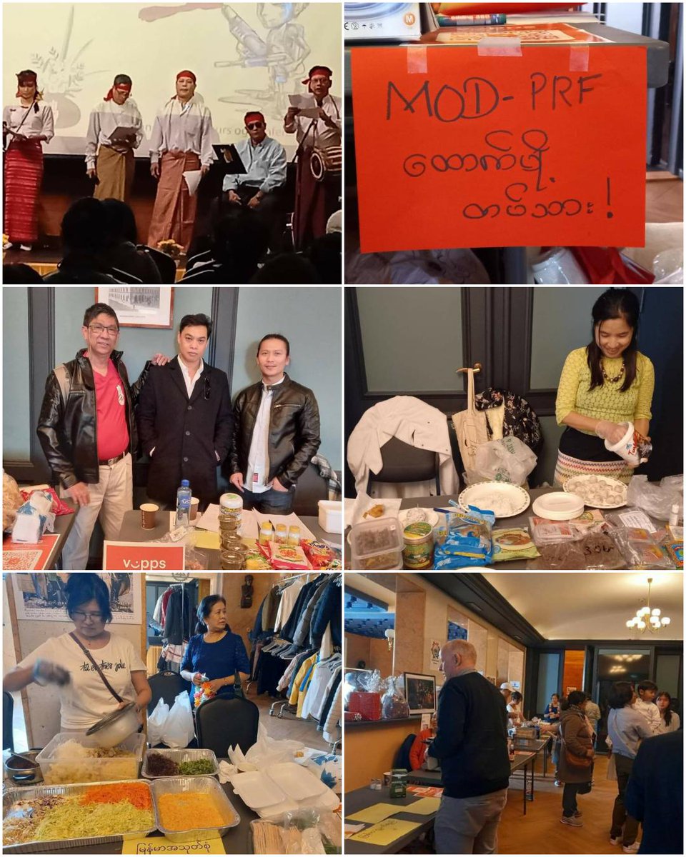 Nandar85526889's tweet photo. A fundraiser for Karenni refugees in Oslo

A group of Myanmar People in Norway held a Thingyan festival and fundraiser for nearly 200,000 Karenni refugees on April 16.#2022Apr17Coup #WhatsHappeningInMyanmar https://t.co/VfaSlb7ktt