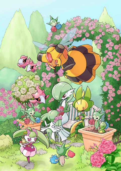 春色ポケモン のtwitterイラスト作品 人気順
