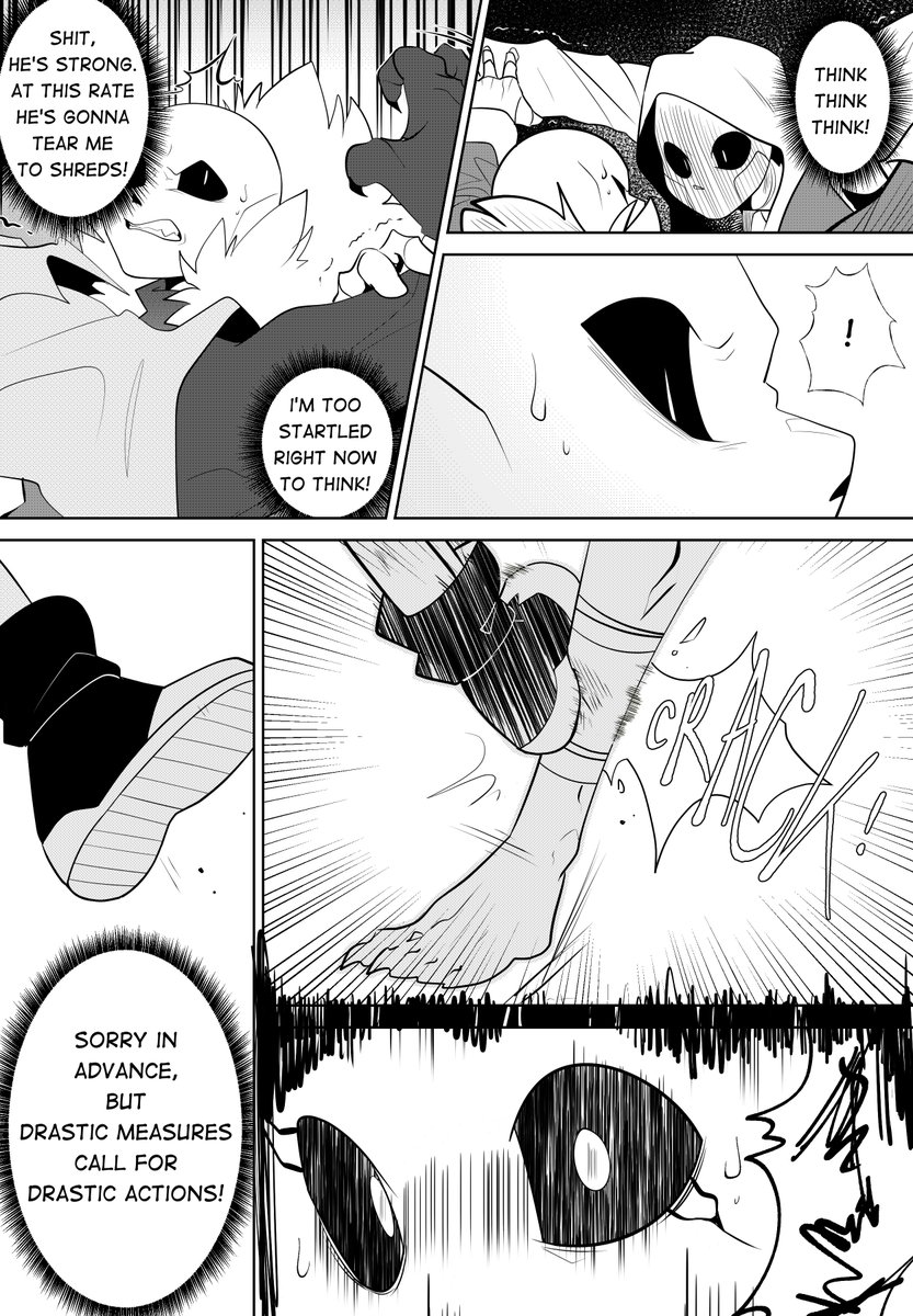 ClacyYe's tweet photo. Notale chapter 47 #notale #ntc3 #Dezor #UndertaleAU #abysssans https://t.co/DuBUkHQRue