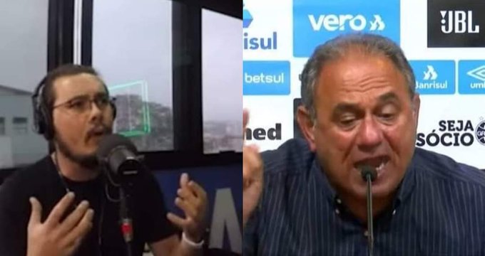 Jornalista diz que o Grêmio devia proibir Denis Abrahão de falar