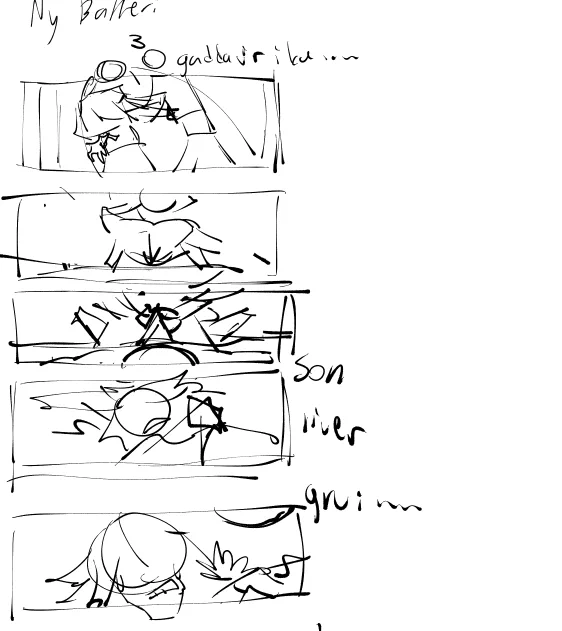 thumbnails for part of an animatic i want 2 finish (FIGHT!!!) 