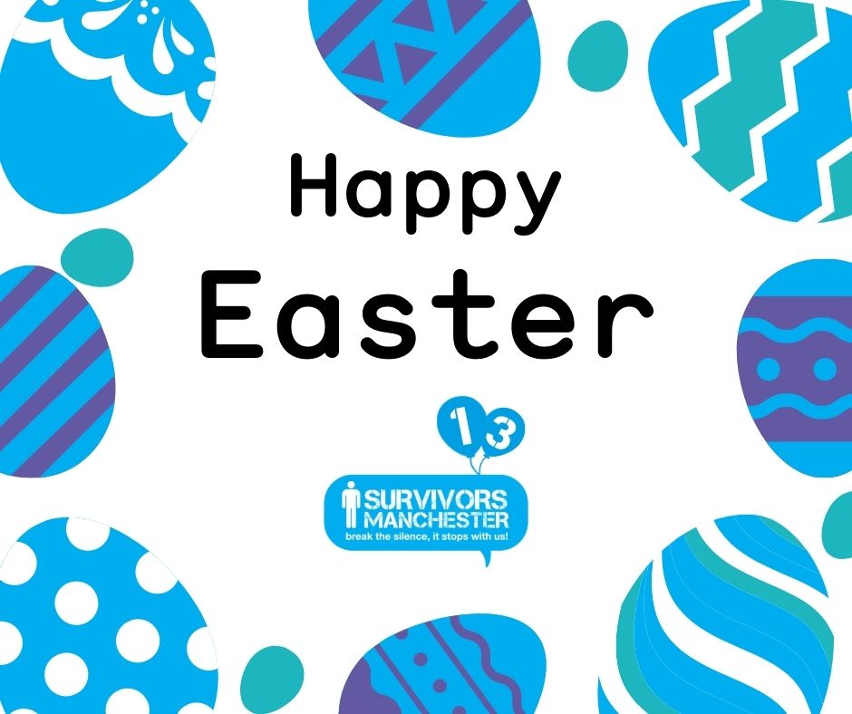 ThisIsSurvivors's tweet photo. Happy Easter to all of our lads, staff and supporters!
#breakthesilence #FacingForward2030 #GreaterManchester https://t.co/My7seb4eJX