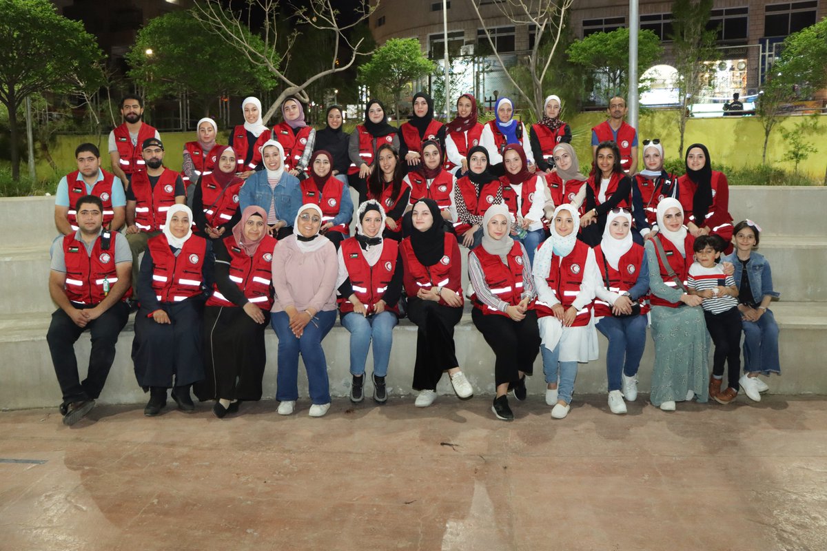 Jordan Red Crescent tweet media