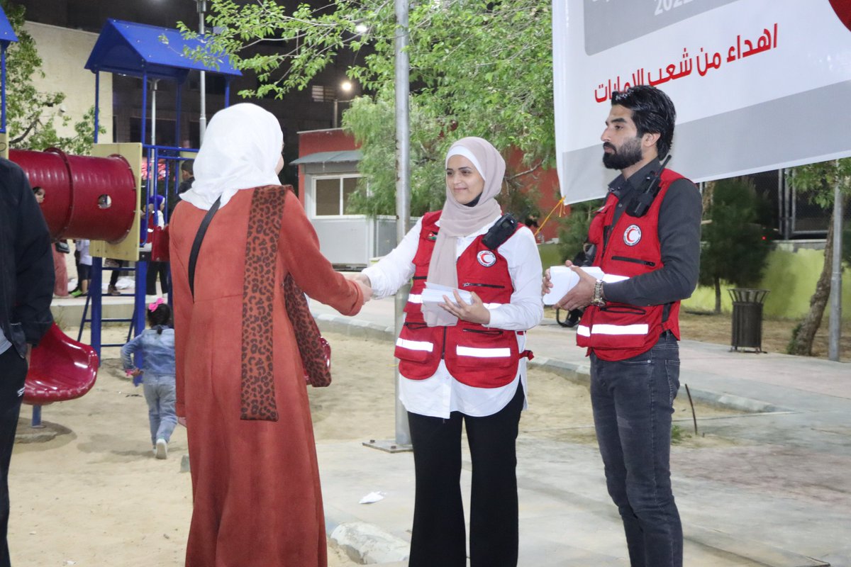 Jordan Red Crescent tweet media