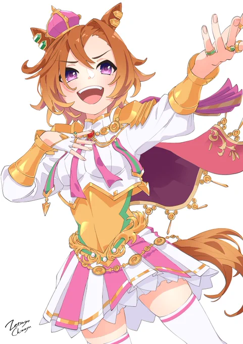 いざ、伝説を始めようじゃないか!
#ウマ娘 #テイエムオペラオー 