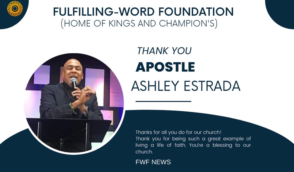 essaogorry's tweet photo. Dear Apostle Ashley C. Estrada 
We want to thank you for the sermon and the word of faith that you spoke to us during the Resurrection Service, we were so happy as a church to listen to you and let the word that God gave you to speak to us find a place in our 💝
@ashleycestrada https://t.co/RrfORA8yFJ