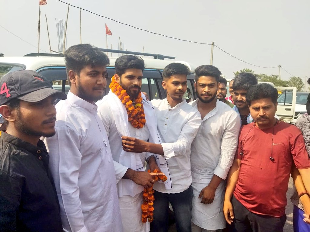 princerajpaswan's tweet image. अगनूर पंचायत, जिला अरवल में कार्यकर्ताओं एवं समर्थकों ने स्वागत किए।