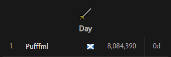 Pufffml's tweet photo. Rank 1 Attack day and 6 hour https://t.co/aR6QjYxVRS