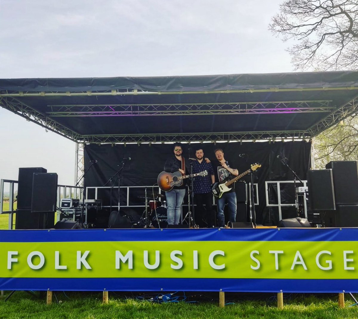 Kelmarsh Show today and we are going to play some bonafide Folk Music!