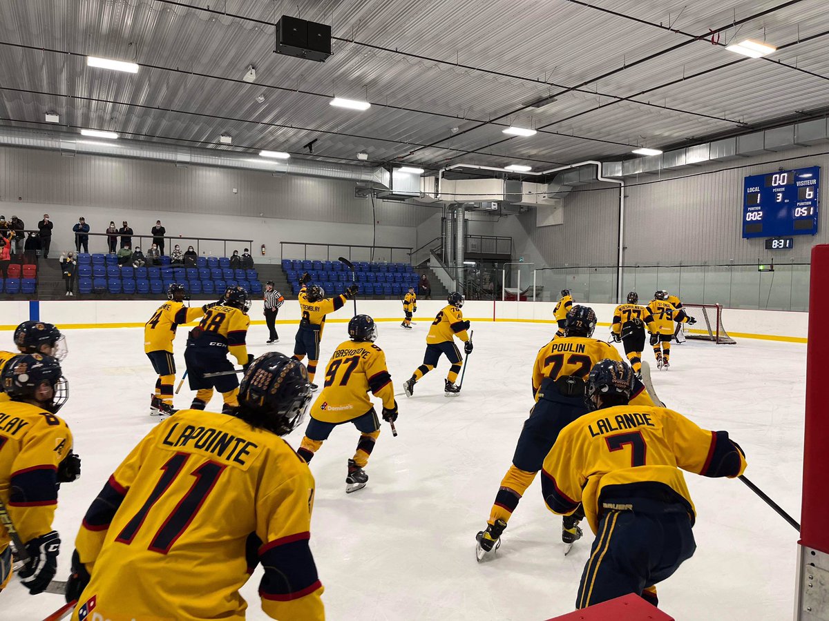 HockeyASL's tweet photo. Notre équipe M18 D1A/Prep disputait leur match 1/2 finale hier face au Sém. St-Joseph.
Dans une brillante performance où l’échec-avant soutenue et les unités spéciales auront fait la différence.
Direction finale sur la Côte de Beaupré samedi à 17:30 pour le match #1.
#GoASL https://t.co/zE3zyi4Ju5