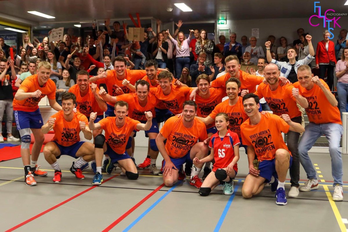 🏆De PartyshopNL VIVES heren 1 kampioen in de eerste divisie B!🔥