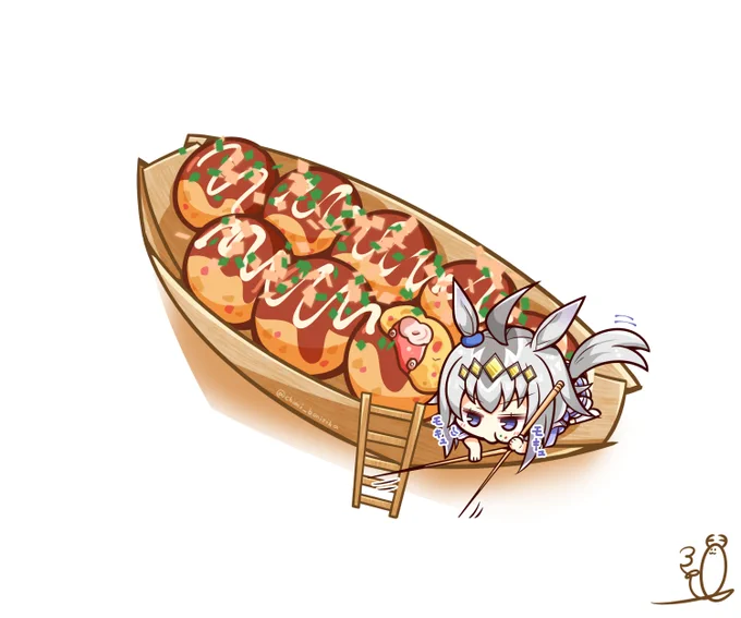 たこ焼き🐙
(内容少し間違えたので上げ直しました)
#ウマ娘 