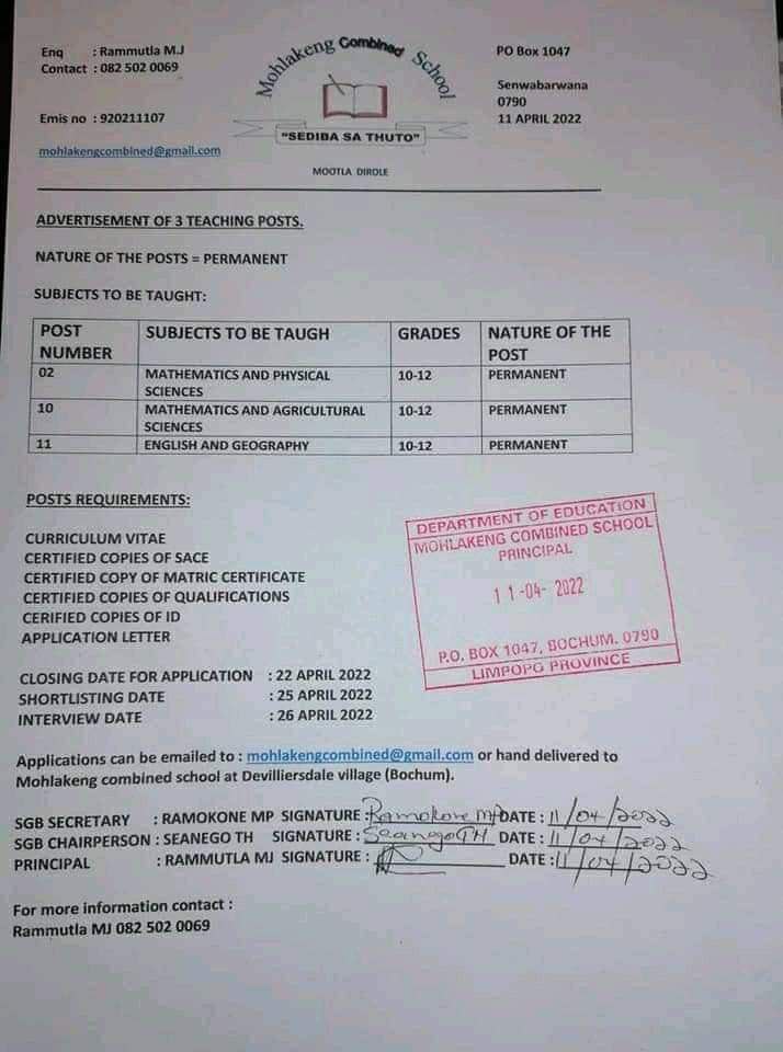 toriahy67's tweet image. Teaching vacancies 🔌🔌👇