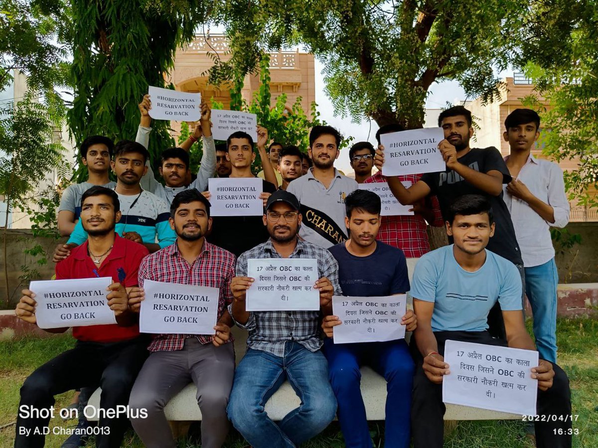 NFUofficial1's tweet photo. #OBC_Black_Day_17_April  पर जोधपुर में विरोध प्रदर्शन
@TheDeepeshJJN @sanusingh00 @QamarAnchor @Radhemahwa @TheUpenYadav @BhagirathNain6 https://t.co/dYG2bdP86w