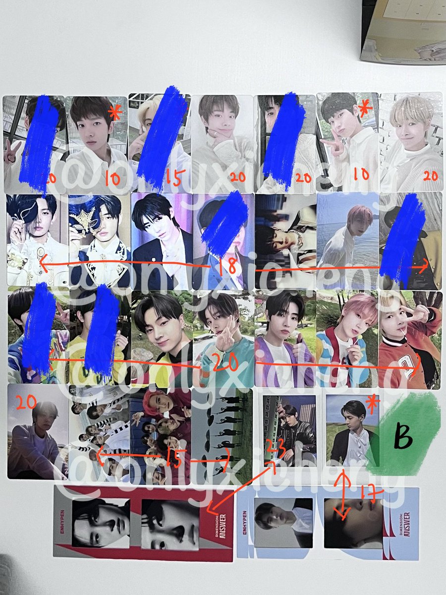 onlyxicheng's tweet photo. WTS MY Enhypen pcs 🇲🇾

dm me ~ ^^ Need to take two pcs above ya

excl postage(wm 8 em 12) &amp; packaging(rm1 per pc)

Postage tmr~ #pasarENHYPEN #pasarENHYPENmy https://t.co/D90aHTNz8W