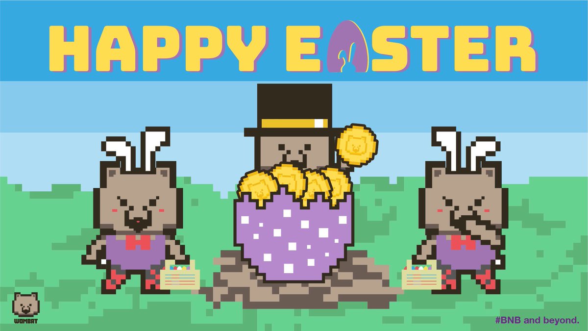 WombatExchange's tweet image. 🐣 Happy Easter, Wombats! 🐣

We are working hard on the Beta Launch and the upcoming IDO. It's great big news for everyone so make sure to hit that notification bell to stay updated and ready to roll!

🐰🐰 Once again, happy Easter and hello Spring!