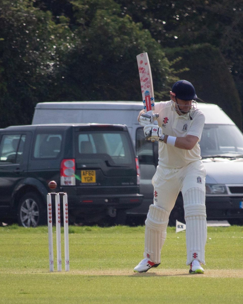 RikkiClarke81's tweet photo. First game for @shrewtoncc yesterday in our first friendly of the season. A good outing for all and a tough day for me after still getting over pneumonia. Managed 77 retired with the bat and a solid 8 overs under the belt. Good win for us to start the season off. #weareshrewton https://t.co/1GmQG1TwR2