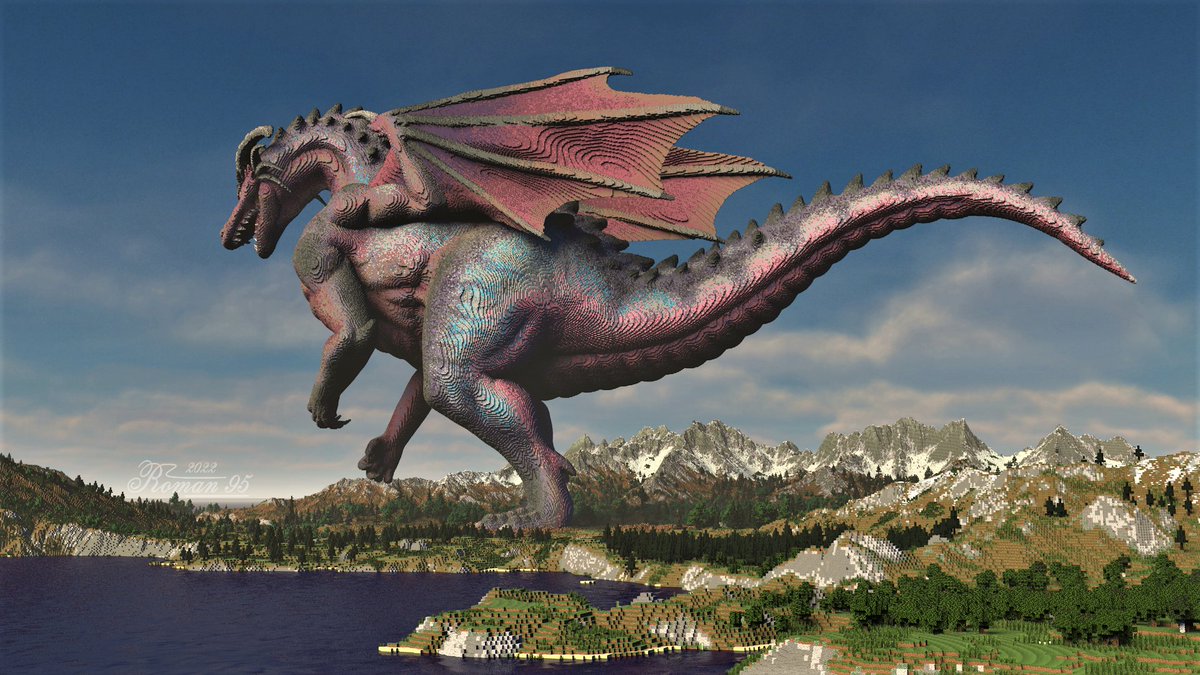Purple Dragon 🐉
planetminecraft.com/project/dragon…
#Minecraft