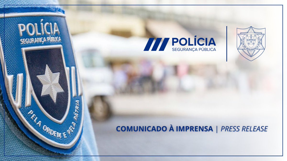 PSP_Portugal's tweet photo. Comando Distrital de Aveiro - 2 Detidos na sequência de Roubo a ourivesaria seguido de sequestro.

Comunicado de Imprensa disponível em :
https://t.co/jo8d5SjEZq https://t.co/NPnyEAlgaR