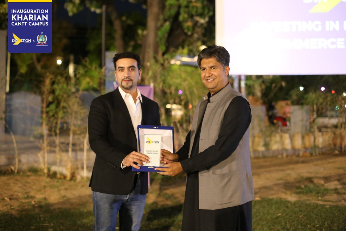 DirActionSkills's tweet photo. Special thanks to Mr. Fahim Ali (Cantanoment Executive Officer), Brig. Raja Azhar Ayub Kayani (President CBK), Maj. Touseef Tamami (DQ Station HQ), Mr. Naseer Ahmed (Vice President CBK), Mr. Ghulam Ahmed (Member CBK) and Engr. Dr. Shoaib Rauf.

#DirAction #Kharian #CampusLaunch https://t.co/cg8U8dyfS8