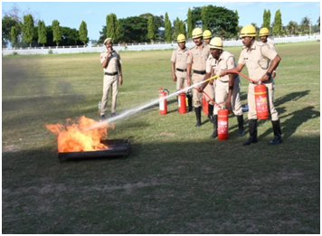 TheAndaman's tweet photo. Fire Service Week”, on 16/04/2021, A&amp;N Fire Service in association with State Olympic Association organized a Football match at Netaji Stadium in order to create awareness regarding fire and life safety among the general public. In the demonstration https://t.co/vQMuclU951