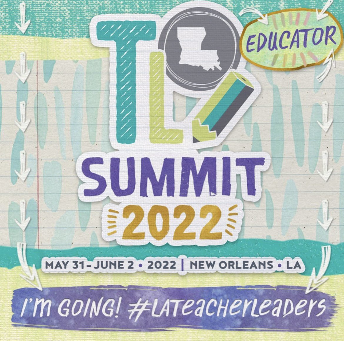 mistykrazyteach's tweet photo. Louisiana teacher friends..Anyone going to the summit? I learned so many news ideas for curriculum and they have some also sessions this year💃🏼❤️#teacherleader #teachersfollowteachers #labelieves #louisianateacher #lateacherleaders https://t.co/5UqeOtNSAM