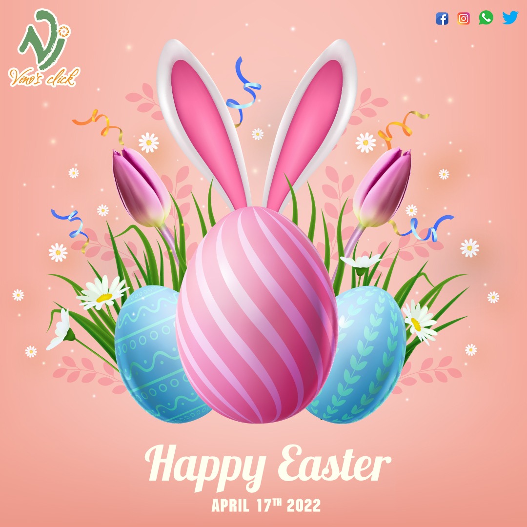 This Easter Sunday, may God's divine grace fill you with new hope, happiness, prosperity, and abundance.

#vinoclick #photography #happyeaster #photoshoot #photo #eastersunday #easter #easterbunny #eastereggs #jesus #easteregg #goodfriday #pondicherry