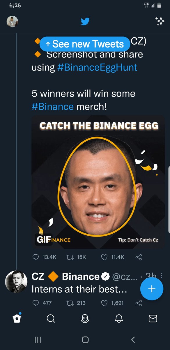 KiongzYu's tweet photo. @cz_binance @binance got egg n @cz_binance 
lolz 🤣 https://t.co/OtMnys9jQD