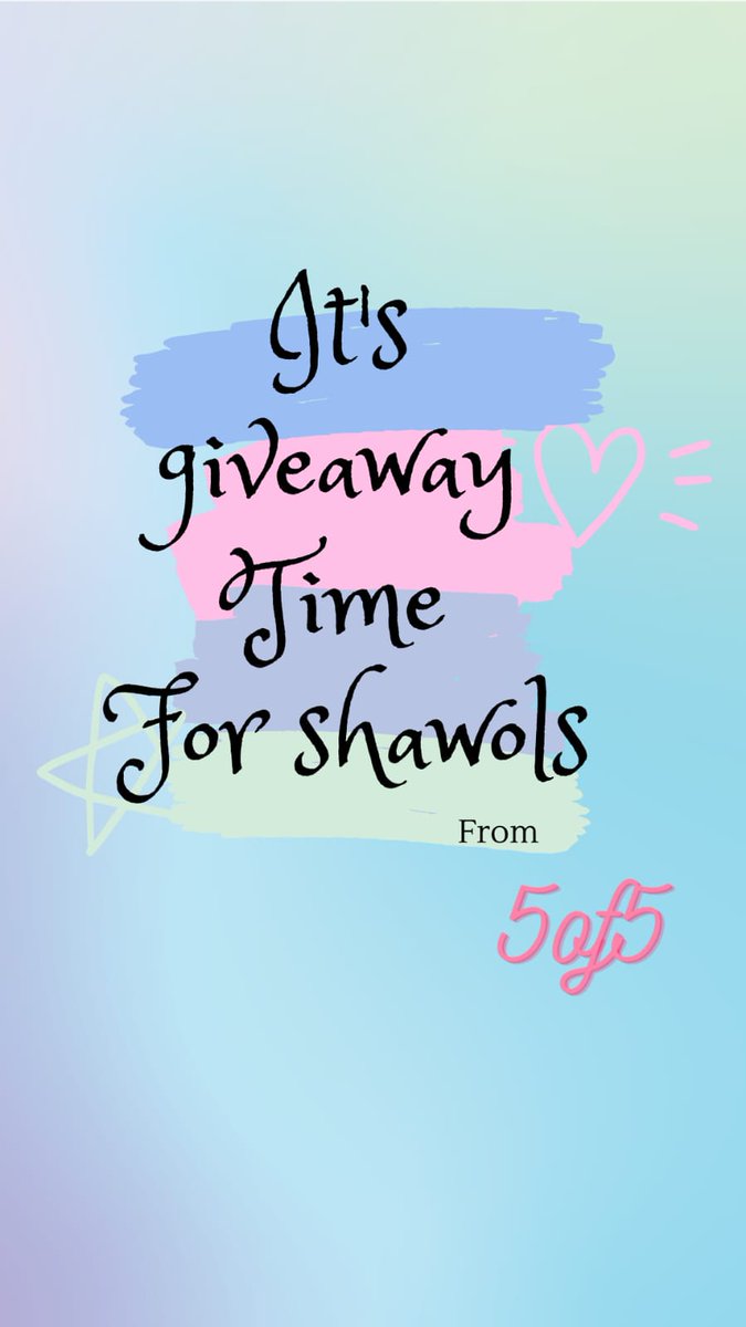 5of5_'s tweet photo. Hello shawols ,
As 5of5 to appreciate all the shawols for your continuous love towards 5HINee and 5of5 we've come up with a giveaway. https://t.co/ltVnO9sCNW