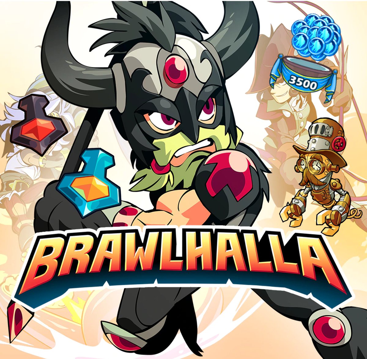 senk3tsuuu's tweet image. 🔥COLLECTORS PACK GIVEAWAY!🔥
🔵+ 50 V1 &amp;amp; V2 Esports Colors!🔴
3500 Mammoth Coins and ALL LEGENDS

How to Enter:✅
1⃣Follow me! @senk3tsuuu
2⃣Like And Retweet! 
3⃣Tag A Friend!
4⃣SUBSCRIBE to my YT youtube.com/c/Senketsu_

WINNER DRAWN NEXT WEEK!❤️
#Brawlhalla #Brawlhallagiveaway