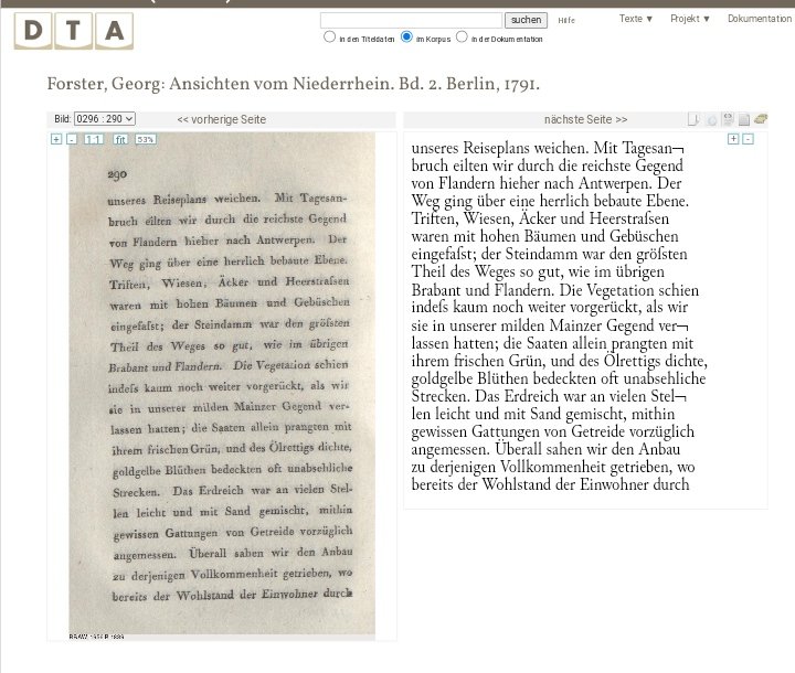 avhr_bbaw's tweet photo. In der aktuellen Version (#ehd_v7 https://t.co/3CqCtFaV5M) ist die #Humboldt-Chronologie immer öfter auch mit externen Quellen verlinkt, hier zB mit den Ansichten vom Niederrhein von H.s Reisebegleiter Georg #Forster im @textarchiv @bbaw_de https://t.co/cAwsmcFDFr https://t.co/jckR3fTfSX
