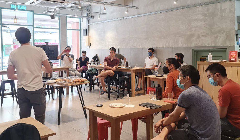 BUIDL Bar First Meetup. Thank you for attending 🙏