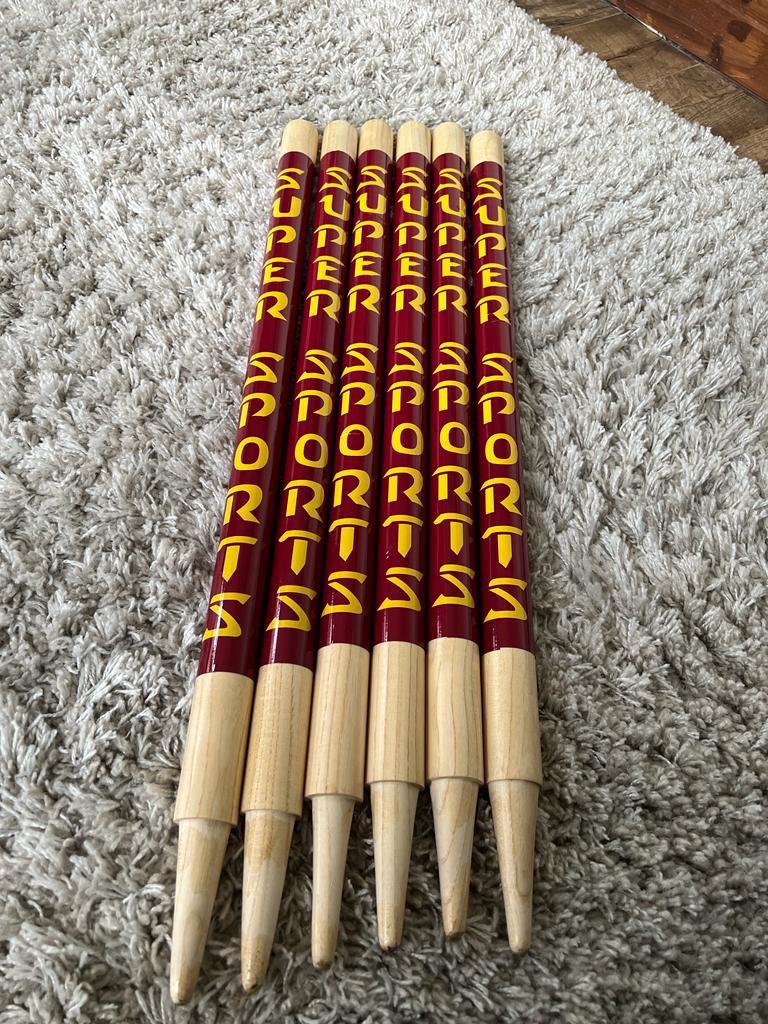 New match day stumps for <a href="/Illawalla/">Thornton Cleveleys Cricket Club</a> input club colours. They look fantastic thanks for the great service as usual from <a href="/SuperSports07/">Super Sports</a> <a href="/pscricket/">PalaceShieldCricket</a>