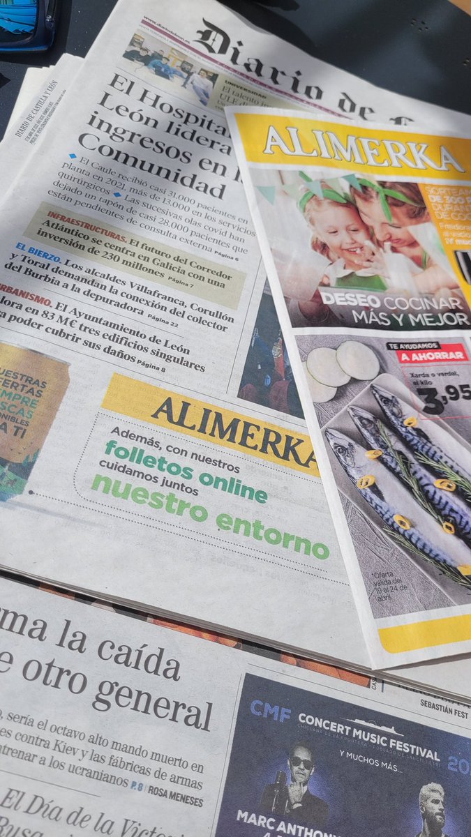 Para estudiar en la universidad lo que hace <a href="/alimerka/">Alimerka</a> hoy en <a href="/diariodeleon/">Diario de León</a> Campaña publicitaria de 10 -innovación, sostenibilidad, marca- en portada (los domingos suele costar un dineral aparecer ahí). Pero en cuanto abres el periódico... sorpresa!! Dinero tirado a la basura