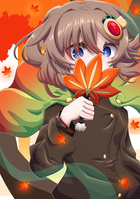 「青い眼 紅葉」のTwitter画像/イラスト(新着)｜4ページ目