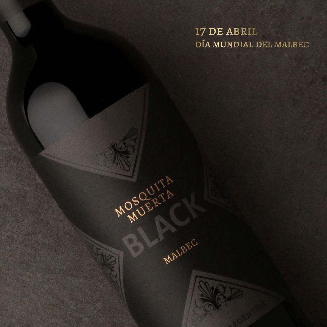 #MMWines / Celebramos nuestra identidad, nuestra cepa insignia, con el lanzamiento del nuevo <a href="/MMwines/">Mosquita Muerta</a> #BLACK #Malbec. Sumate a los festejos hoy, y cada día. Feliz #MalbecWorldDay!