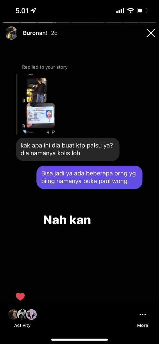 Rianadrians34's tweet photo. Ini paling parah sih, jadi dia tuh nitip ktp di kita cuma setelah kita telusuri ternyata ktp yg ber atas nama PAUL WONG ini ternyata KTP PALSU. bnyak orang yg kenal sama dia katanya nama aslinya ROHMAN NUR KHOLIS dengan agama islam https://t.co/SAM7ZFQml2