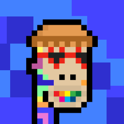 I'm a pixel ape in a meta worrrrrld. 
It's fantastic, made of mathematics.

Public Mint open now! Go to punkedapes.xyz