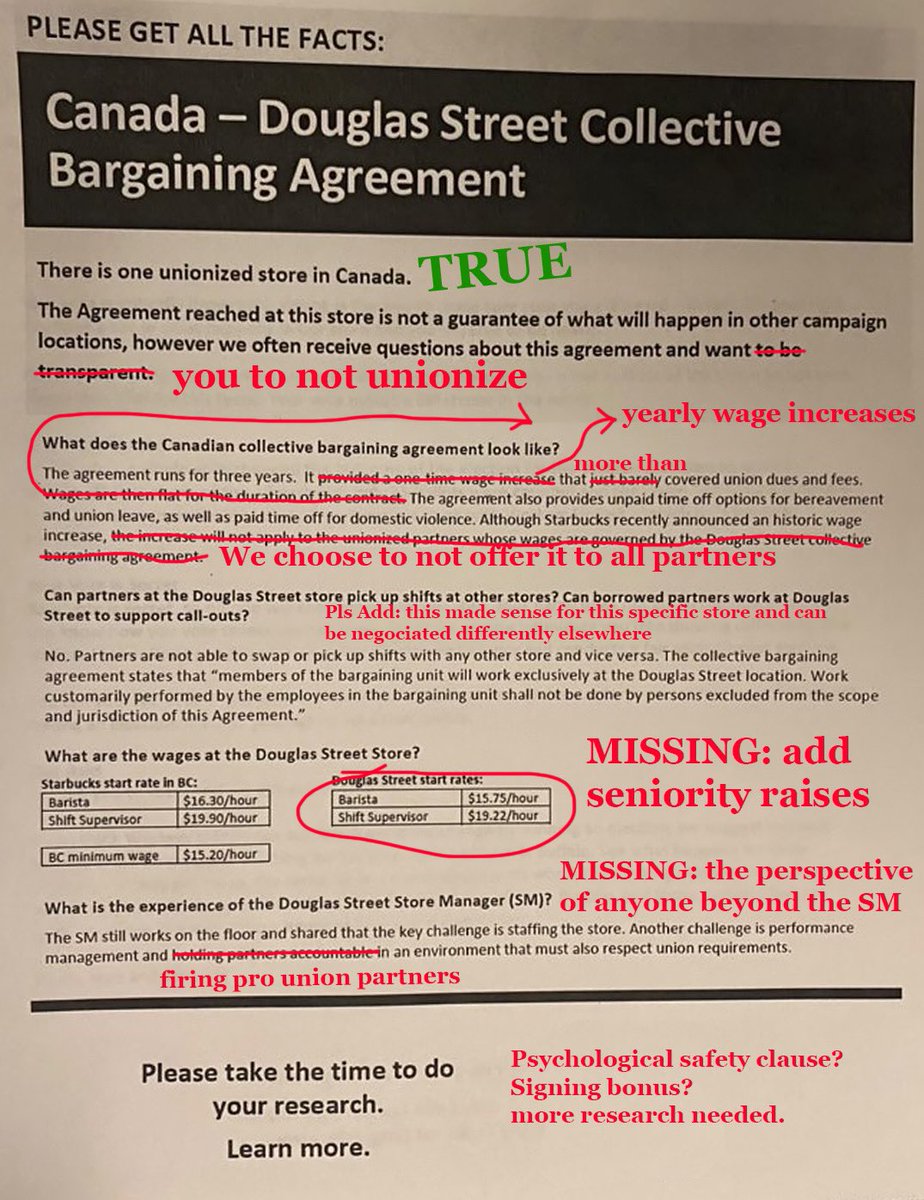 We’ve heard our contract is being misrepresented to scare our American friends and partners. We thought we’d clear some things up! #UnionStrong #Solidarity