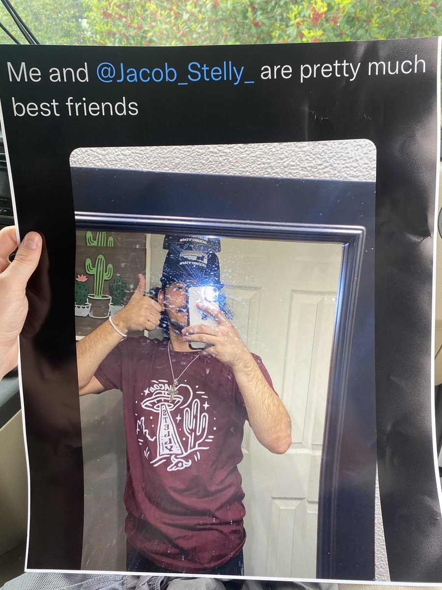 Jacob_Stelly_'s tweet photo. We sure are buddy @rob_5ybarra https://t.co/pp1g5QTC2j