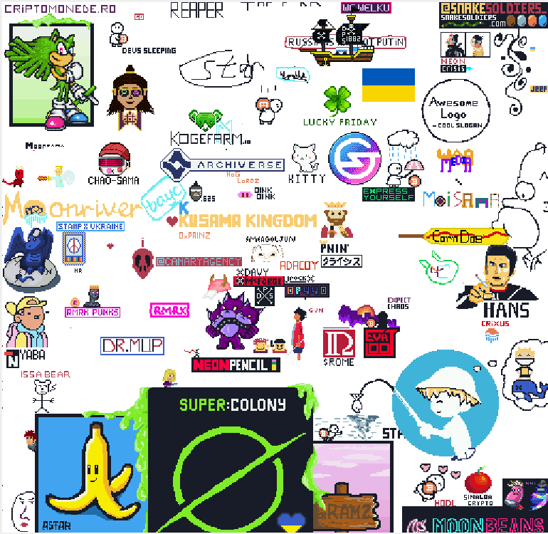 Only a few more hours to make your mark in history! Don't miss it #Dotsama!