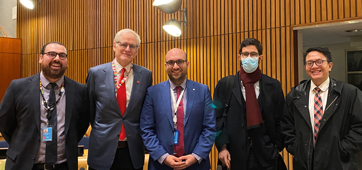 KilbournTimothy's tweet photo. Negotiations continue this week at the UN to prepare the Progress Declaration of the International Migration Review Forum, which will be held from May 17 to 20 to  bolster the rights of migrants under the Global Compact for Migration. https://t.co/CPhqkA96bI