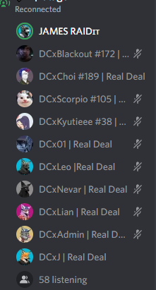 blackout_dcg's tweet photo. Spot the impostor @DisconnectedRDG 

#Reconnected 
#DisconnectedGuild
#TAGLife https://t.co/zMtsFeQdEu