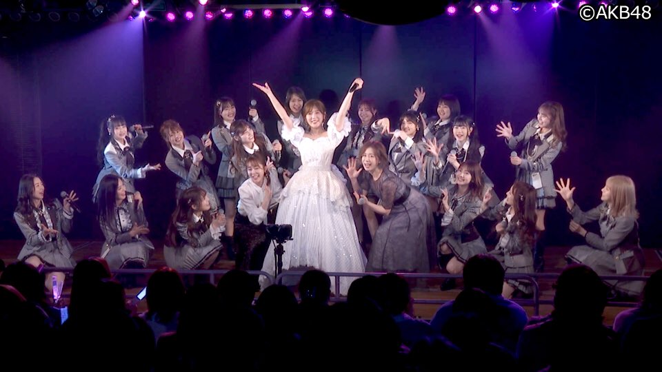 AKB48_LODstaff's tweet photo. 1号です！

「AKB48の宮崎美穂として応援していただきありがとうございました！」
最後の5期生である #みゃお の卒業公演が行われました。多くのメンバーとの出会いに感謝。AKB48での経験を糧に次のステージでも輝け！卒業おめでとう！
#AKB48 #AKB48劇場公演 #宮崎美穂 #宮崎美穂卒業公演 https://t.co/0E3eQ9KVlT