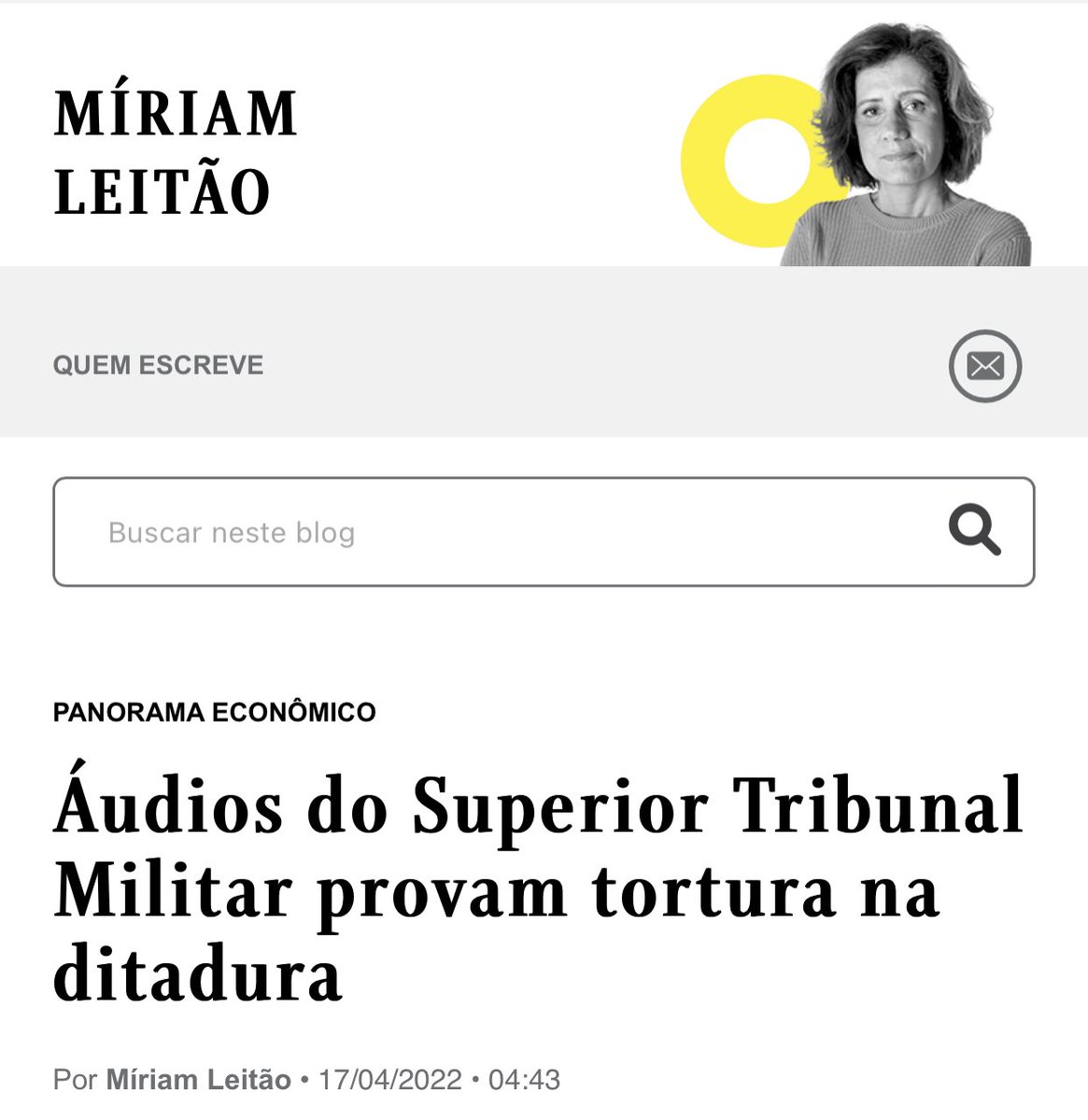 LucianoHangBr's tweet photo. Miriam Leitão  com o mimimi de sempre. Só quem viveu aquele momento sabe descrever o perigo que passamos, Cuba que o diga. Os cubanos vivem na ditadura a 63 anos. Muitas vezes contra os bandidos só a força. A democracia tem um preço. Com as pessoas de bem nada aconteceu. https://t.co/E7gJa4Xpti