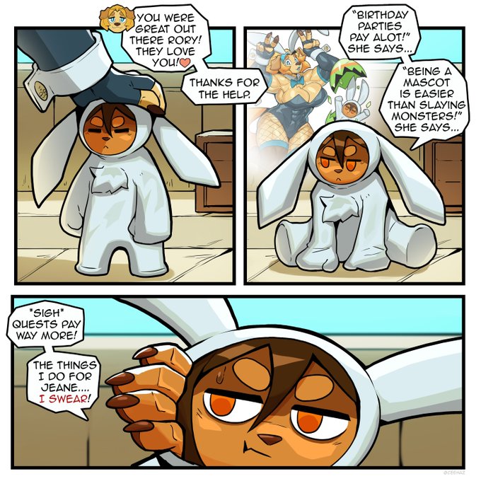 Rory's secret side hustle… 🐶 🥚 